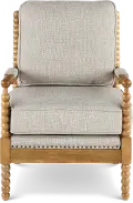 Donahue Light Gray Accent Chair