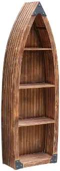 Brown Mountain View Etagere
