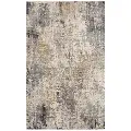 RG0731318X11 Tryst 8 x 11 Marseille Gray and Silver Area Rug