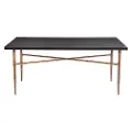 Nola Black and Bronze Dining Table