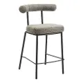 Kendall Green Tweed Counter Stool