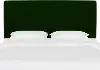 Rifle Paper Co Fairbanks Titan Emerald Velvet Twin Headboard