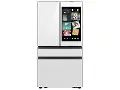 Samsung Bespoke 29 Cu Ft French Door Refrigerator - White Glass