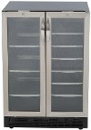 DBC2760BLS Danby 27 wine bottle/60 can Beverage Center - 24 Inch Stainless Steel