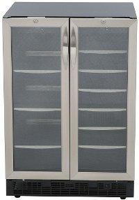DBC2760BLS Danby 27 wine bottle/60 can Beverage Center - 24 Inch Stainless Steel