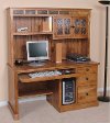 Computer Desk with Hutch