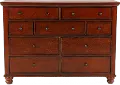 Cambridge Brown Cherry Dresser