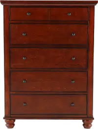 Cambridge Brown Cherry Chest of Drawers