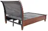 Cambridge Brown Queen Storage Bed