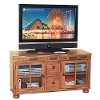 52 Inch Sunny Designs Oak TV Stand - Sedona