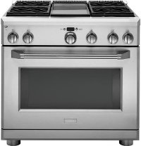 ZDP364NDPSS Monogram 36 Inch Dual-fuel Professional Range - Stainless Steel