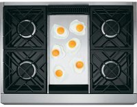 ZDP364NDPSS Monogram 36 Inch Dual-fuel Professional Range - Stainless Steel-2