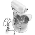 KP26M1XW Professional 600 Series White Gloss KitchenAid Mixer