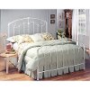325BQR Cottage Style White Queen Metal Bed - Maddie