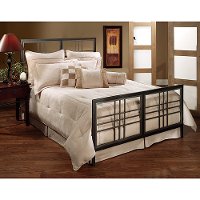 1334BKR Tiburon King Metal Bed