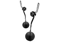 SSH40-BB Vantage Point Satellite Speaker Stand - Black