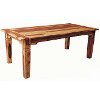 Clearance Dining Table - Rustic Tahoe Natural Wood