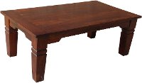 Tahoe Walnut Brown Coffee Table