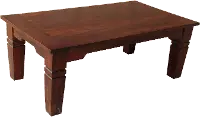 Tahoe Walnut Brown Coffee Table