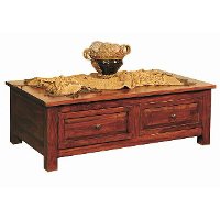 Antique Classic Brown Coffee Table - Vienna