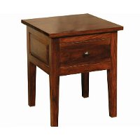 Antique Classic Brown End Table - Vienna