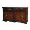 Desert Rose Dark Brown Sideboard