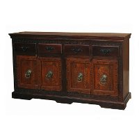 Desert Rose Dark Brown Sideboard