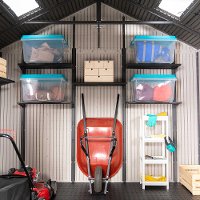 6433 Lifetime 11 ft. x 11 ft. Outdoor Storage Shed Building-6