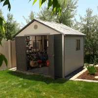 6433 Lifetime 11 ft. x 11 ft. Outdoor Storage Shed Building-8