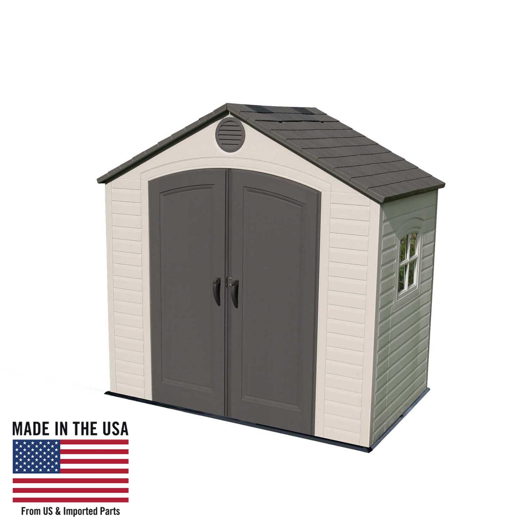 6406 Lifetime 8 ft. x 5 ft. Outdoor Storage Shed-1