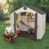 6406 Lifetime 8 ft. x 5 ft. Outdoor Storage Shed