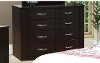 Clearance Contemporary Merlot Dresser - Milan