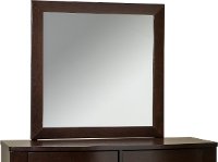 Contemporary Merlot Mirror - Milan