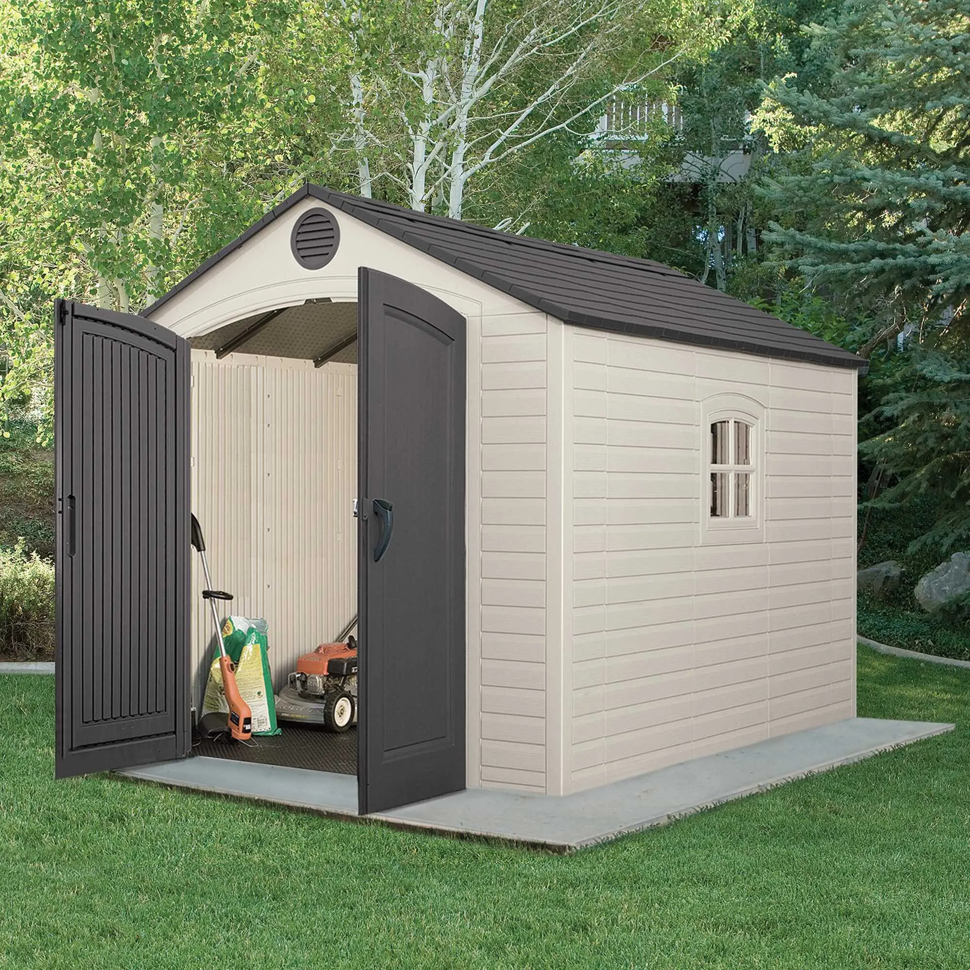 6405 Lifetime 8 ft. x 10 ft. Outdoor Storage Shed-2