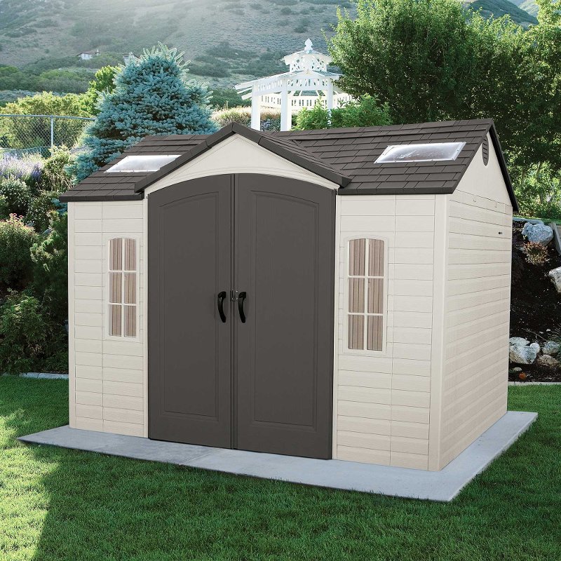 Lifetime 10 Ft X 8 Ft Outdoor Storage Shed Rc Willey