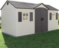 6446 Lifetime 15 ft. x 8 ft. Side-Entry Garden Storage Shed