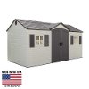 6446 Lifetime 15 ft. x 8 ft. Side-Entry Garden Storage Shed-6