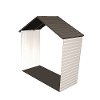 6422 Lifetime 8 ft. x 2.5 ft. Outdoor Storage Shed Extension Kit