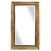 Champagne Gold and Black Leaner Mirror