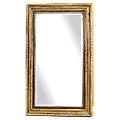 Champagne Gold and Black Leaner Mirror