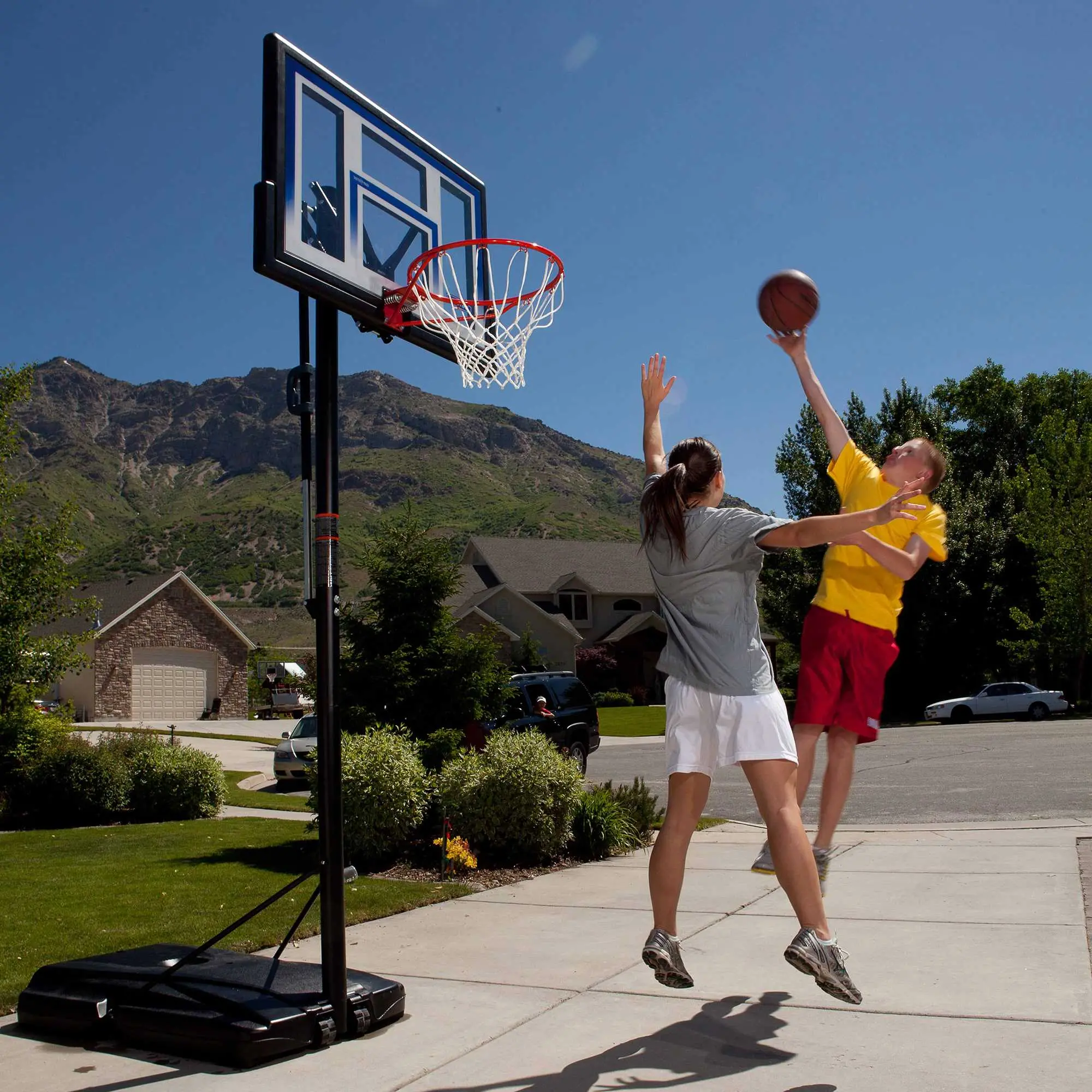 51550 Lifetime 48 in. Courtside Portable Basketball Hoop-5