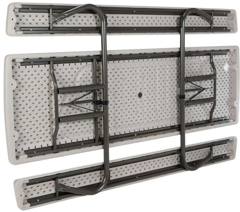 80123 Lifetime 8 Foot Folding Picnic Table Putty-3