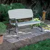 2871 Lifetime Large Outdoor Glider Bench