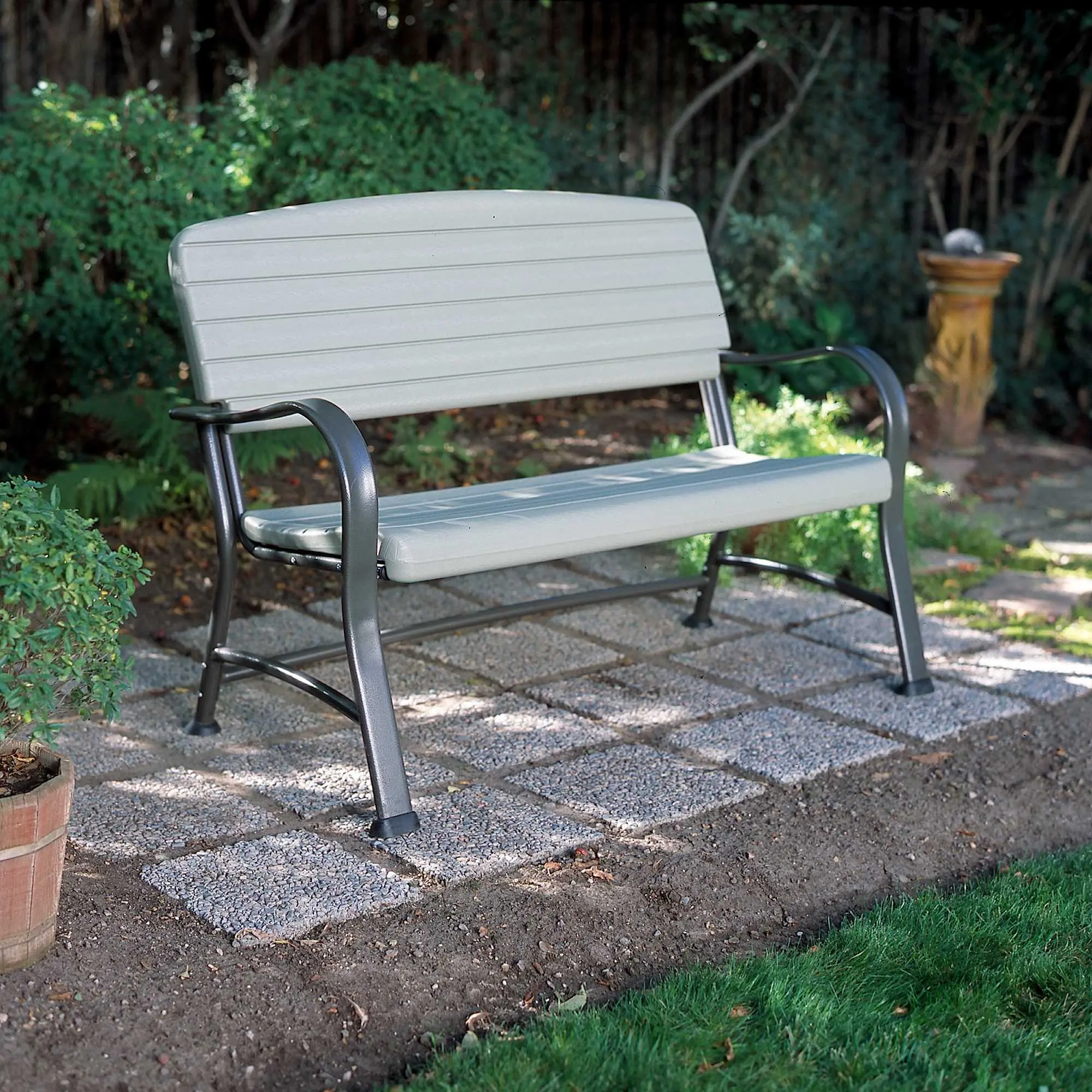 2871 Lifetime Outdoor Glider Bench-1
