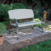2871 Lifetime Products Outdoor Glider Bench