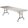22900 Lifetime 6 Foot Folding Banquet Table Almond