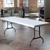 22980 Lifetime 8 Foot Folding Banquet Table White