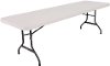 22984 Lifetime 8 Foot Folding Banquet Table Almond