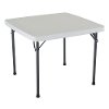 22315 Lifetime 37 Inch Folding Card Table White-1