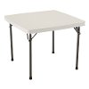 22301 Lifetime Products 37 Inch Almond Card Table-1